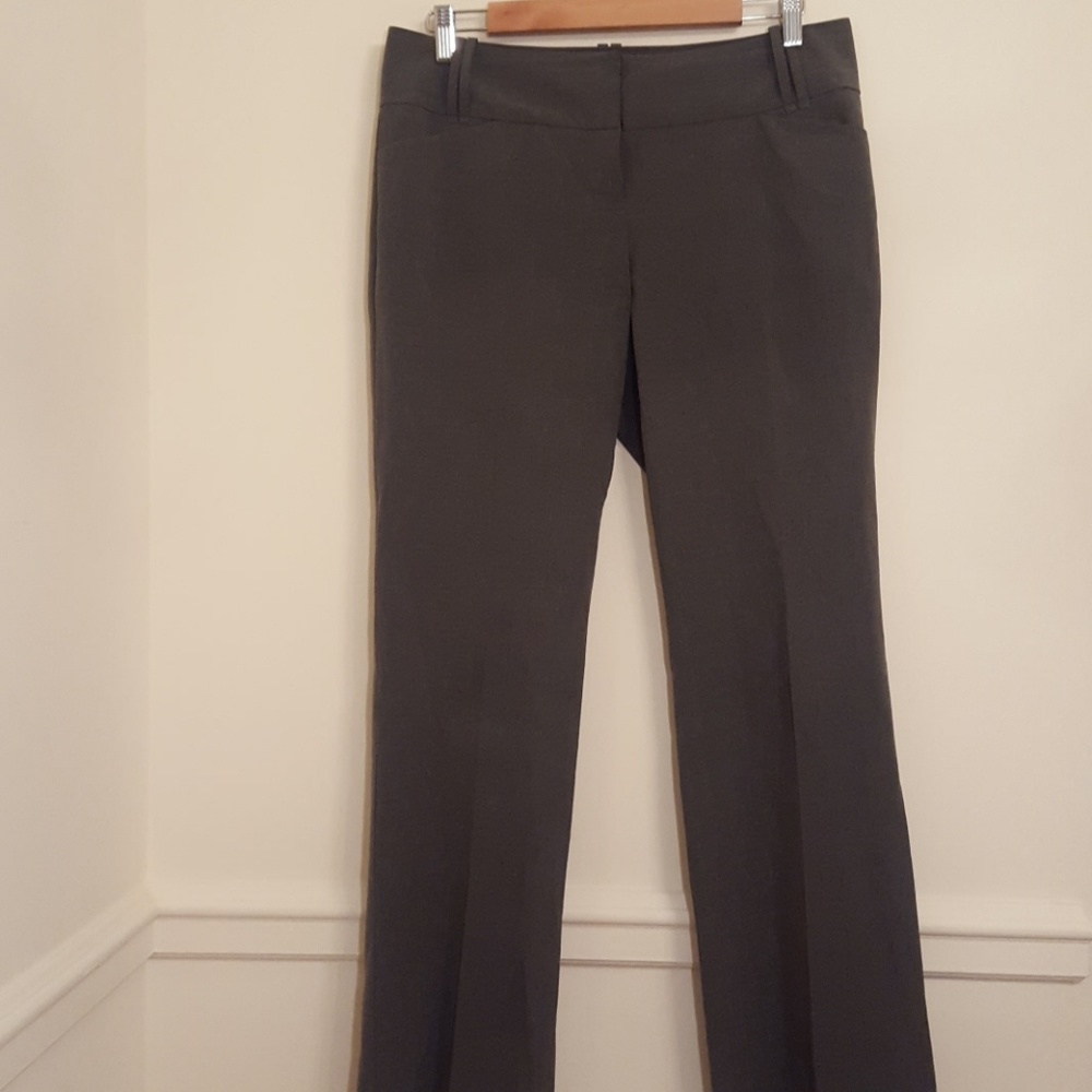 Dark gray dress pants